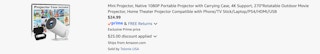 Amazon Mini Projector 2026