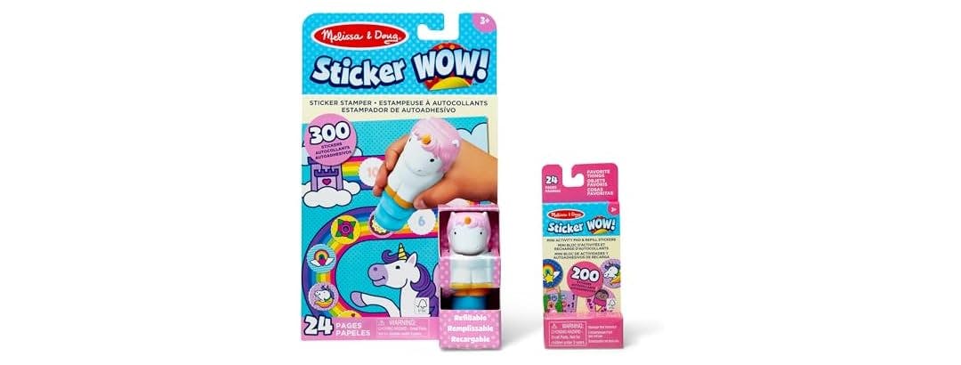Melissa & Doug Sticker Wow! Unicorn Pad