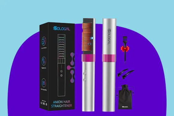 Hair Straightener Brush, Just $12 on Amazon