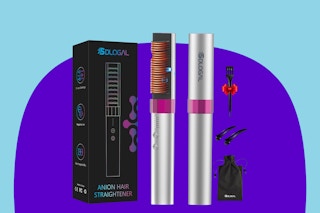 amazon hair Straightener brush