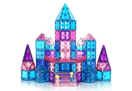 Ice Castle Magnetic Tiles Set