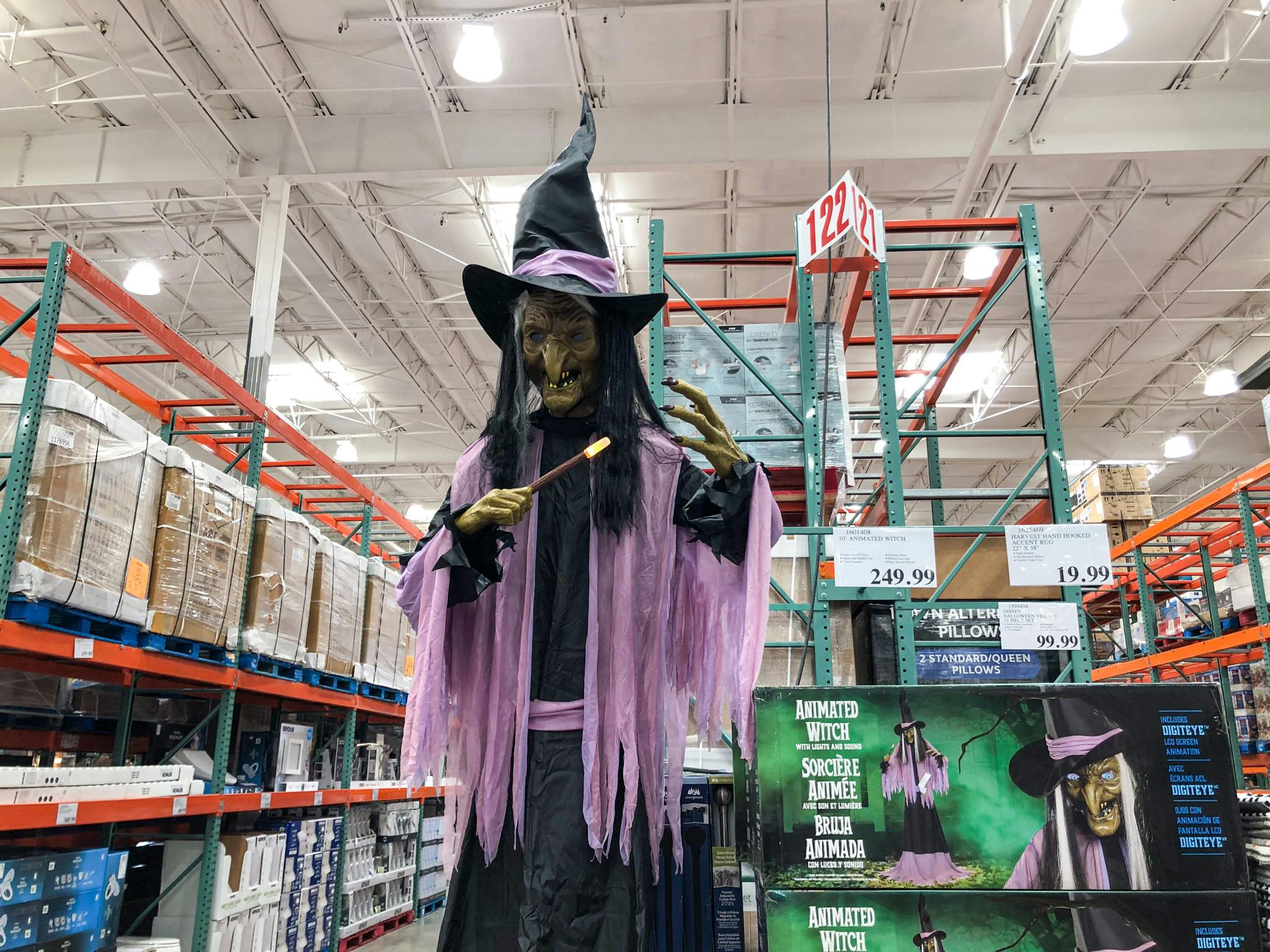 Get This 10Foot Animated Witch at Costco for Just 249.99 The Krazy