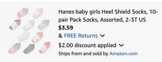 ss hanes socks