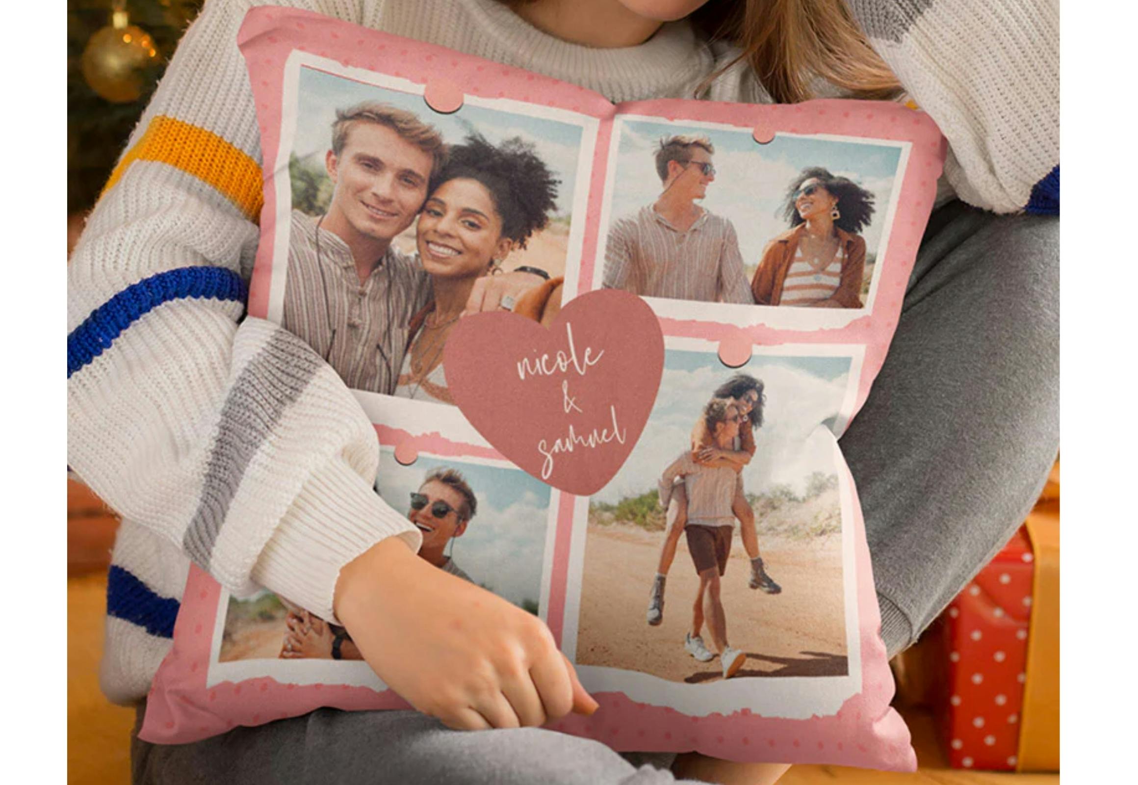Personalized Photo Collage Pillow