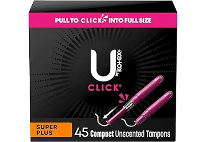 2 U by Kotex Tampons Boxes
