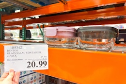 Bentgo Glass Salad Container 2-Pack, Only $21 at Costco (Cheaper Than Amazon) card image