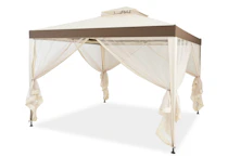 Gazebo Tent With Netting, 10 ft x 10 ft