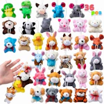 Mini Plush Animal Toy Set