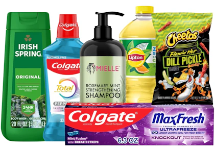 8 Personal Care + Grocery Items