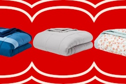Quilted Down-Alternative Bed Blankets, Just $15.20 at Target card image