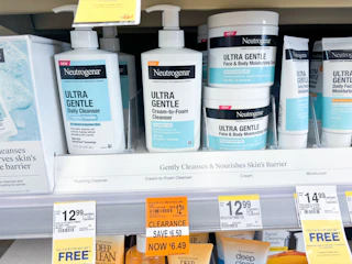 walgreens ultra gentle cleanser clearance