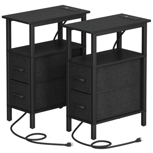 Narrow Side Table 2-Pack