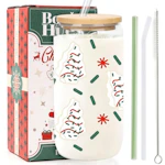 Christmas Tree Glass Cup