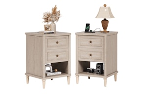 Farmhouse Nightstand Set