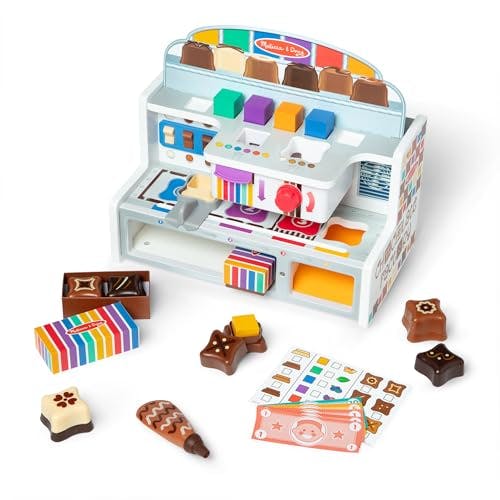 Melissa & Doug Wooden Chocolate Factory