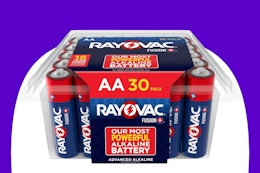 Rayovac Fusion AA Batteries 30-Pack