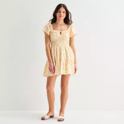 Women's Floral Empire Waist Dress