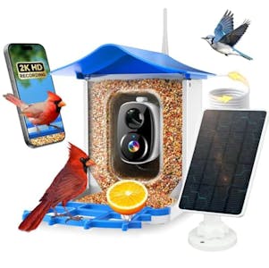 Solar-Powered Smart Bird Feeder