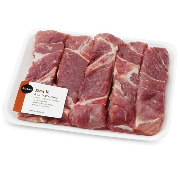 2 Publix Pork Ribs Packs