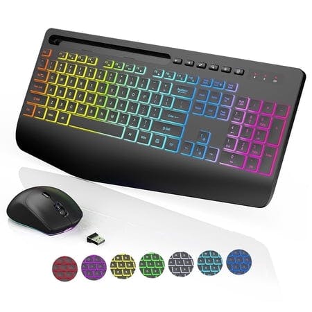 Wireless Keyboard and Mouse Combo