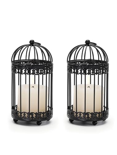 Bird Cage Candle Holder