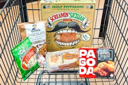 fred meyer matchup groceries in shopping cart