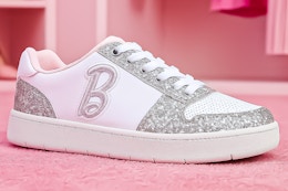 Women's Barbie Sneakers, Only $5.24 at Walmart (Reg. $10) — All Sizes card image