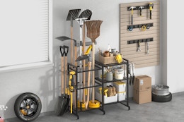 Garden Tool Organizer, Only $31.99 on Amazon (Reg. $79.99) card image