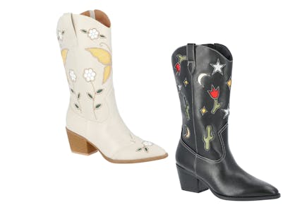 No Boundaries Women's Western Boots
