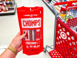 Better Than Free: Chomps Meat Stick Snacks Available at Target and Walmart card image