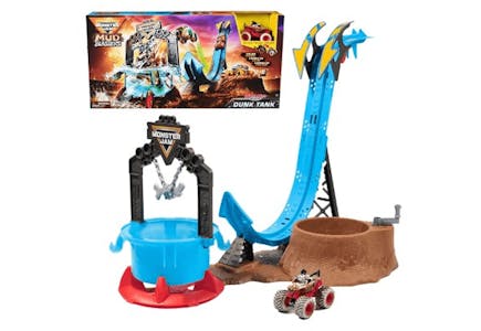 Monster Jam Mud Blasters Playset