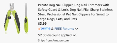 cart pet clippers