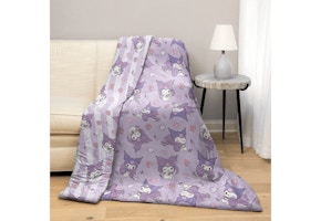 Sanrio Kuromi Cloud Throw Blanket