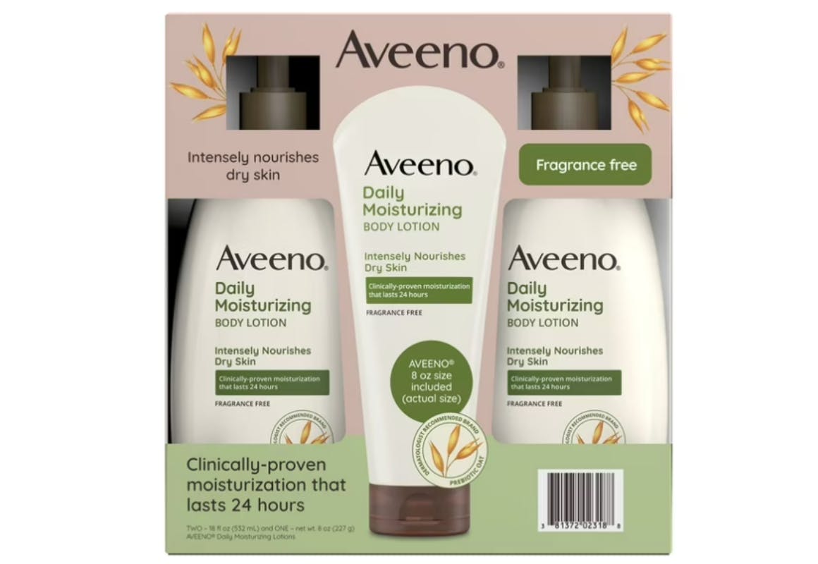 Aveeno Lotion Set