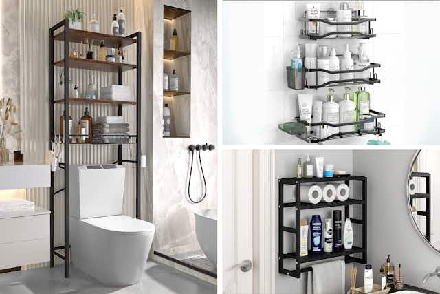 Bathroom Storage Solutions at Walmart — Prices Start at Only $19 card image