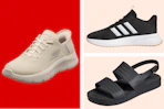 shoes on a grid