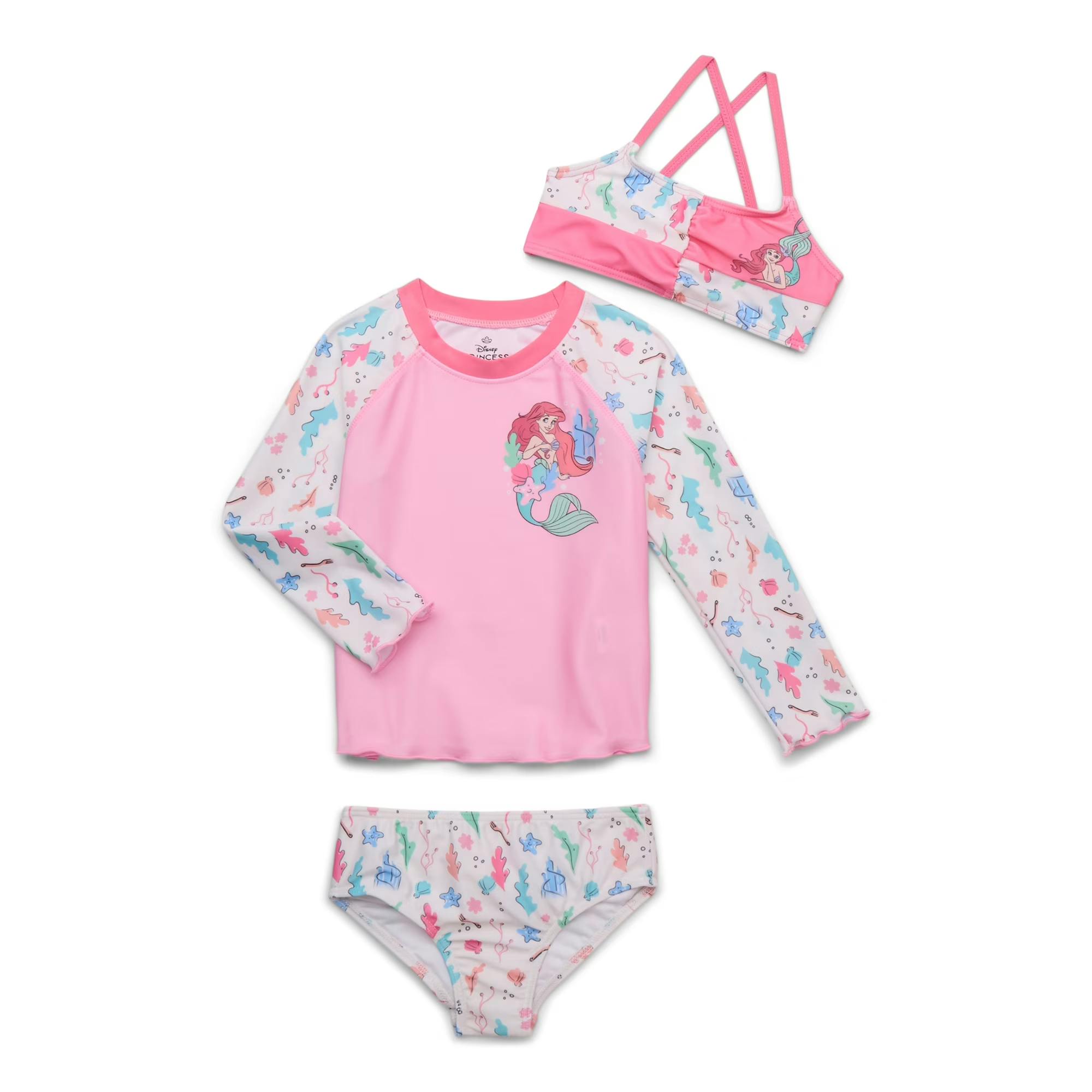 Little Mermaid Toddler Swimsuit Set
