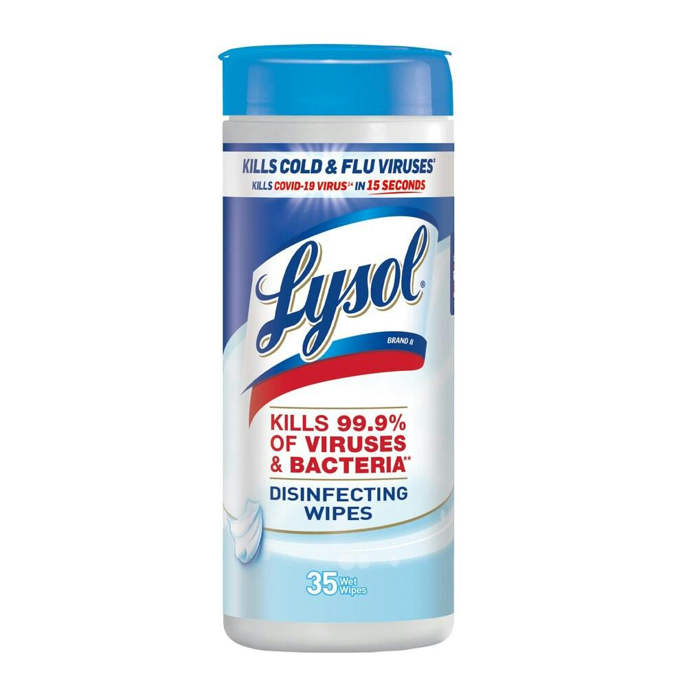 2 Lysol Wipe Canisters