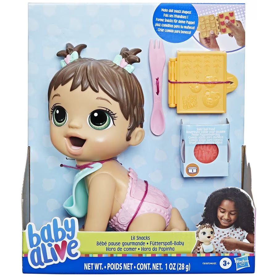 Baby Alive Lil Snacks Doll