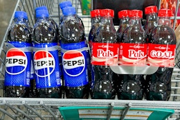 Soda Deal of the Week: Pepsi or Coca-Cola 6-Packs, Only $3 at Kroger card image