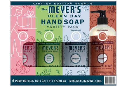 Mrs. Meyer's Hand Soap 4-Pack