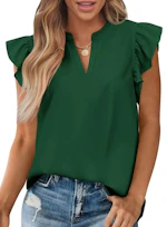 Women's Summer V-Neck Blouse