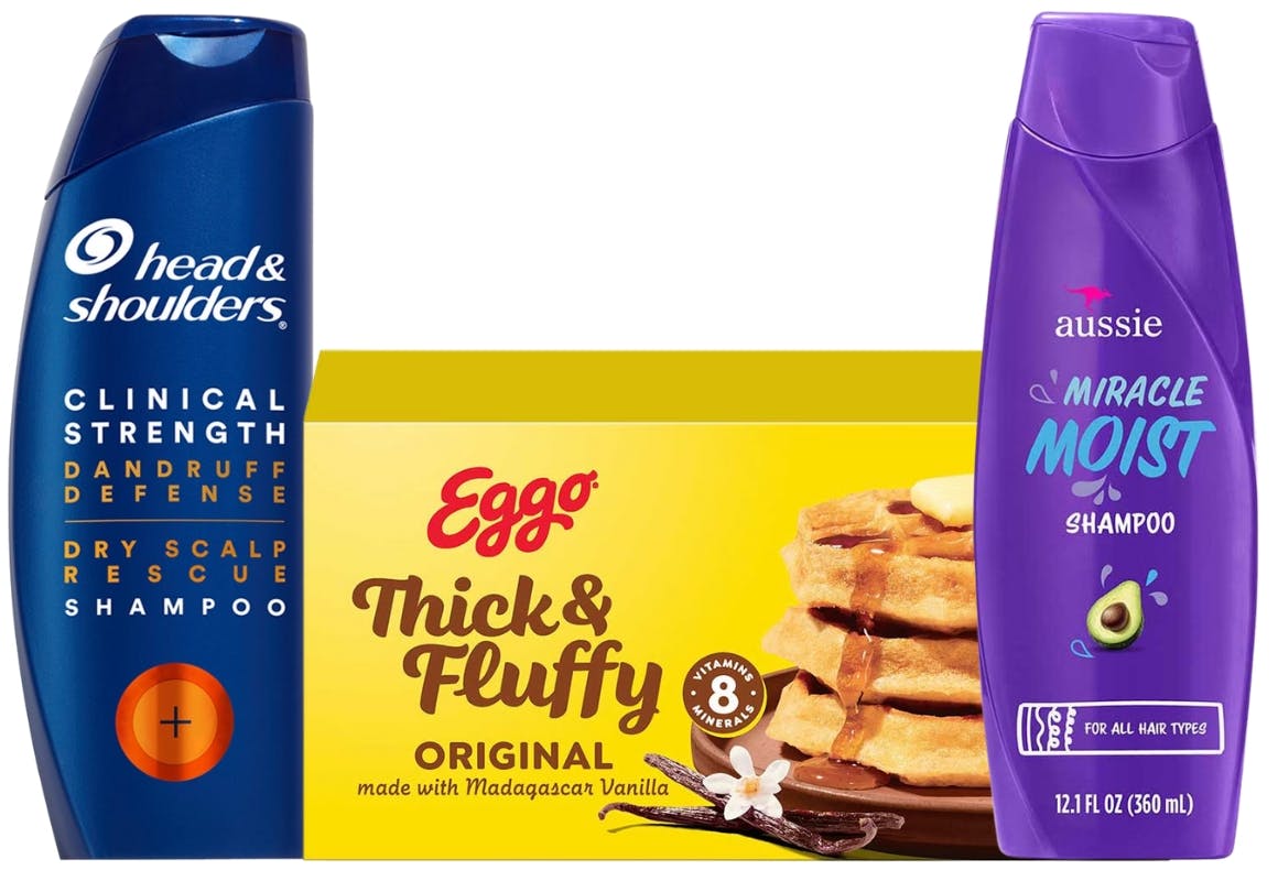 6 Hair Care and Food Items