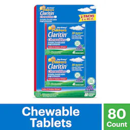 Claritin Children's Chewables 2-Pack