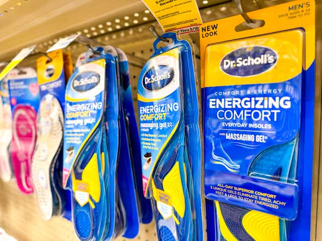 Dr. Scholl's Insoles, Only $0.69 at CVS card image