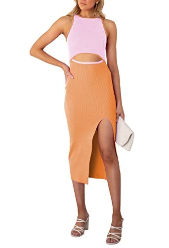 Women's Bodycon Midi Dress