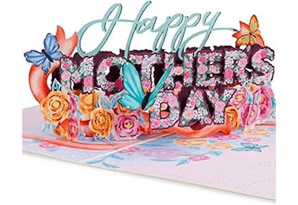 3D Pop-Up Mothers Day Card
