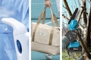 handheld steamer mini chainsaw and weekender bag