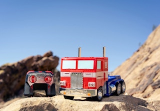 walmart transformers optimus prime rc