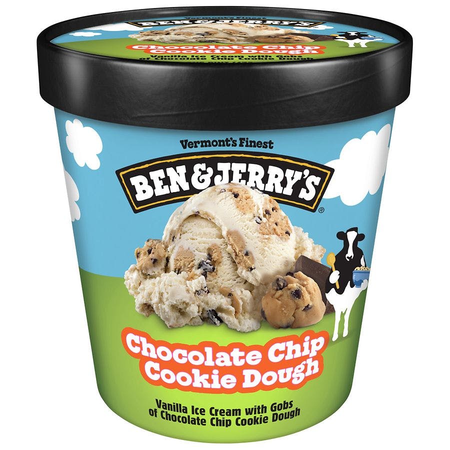 4 Ben & Jerry's Ice Cream Pints